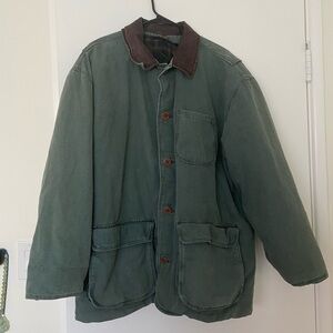 Vintage j.crew chore coat with removable wool lining men’s L